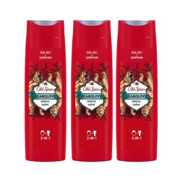 Old Spice Bearglove 3x400 ml Duş Jeli