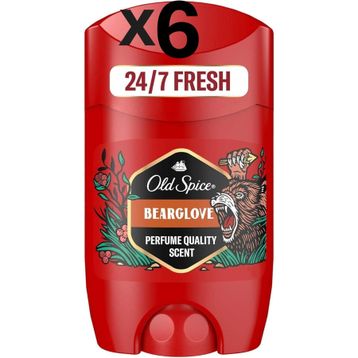 Old Spice Bearglove 6x50 ML Erkek Stick Deodorant