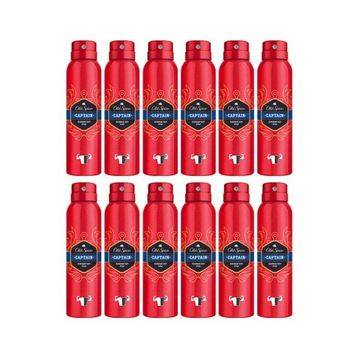 Old Spice Captain 12x150 ml Sprey Deodorant