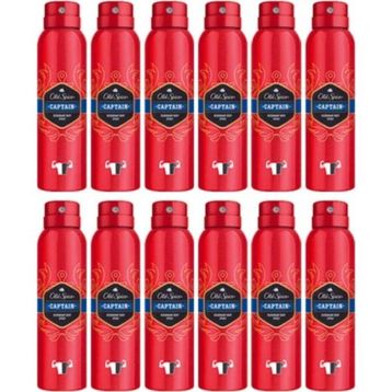 Old Spice Captain 12x150 ml Sprey Deodorant