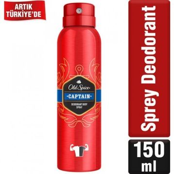 Old Spice Captain 150 ml Sprey Deodorant