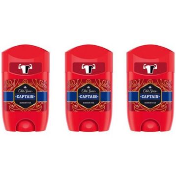 Old Spice Captain 3x50 ml Stick Deodorant