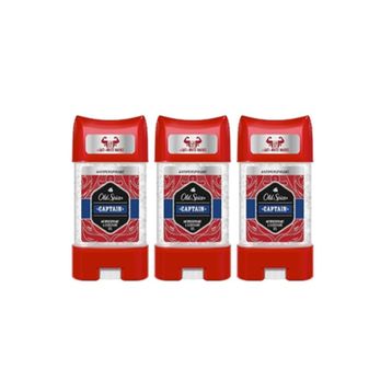 Old Spice Captain Clear 3x70 ml Erkek Jel Stick Deodorant