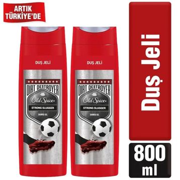 Old Spice Strong Slugger 2x400 ml Duş Jeli
