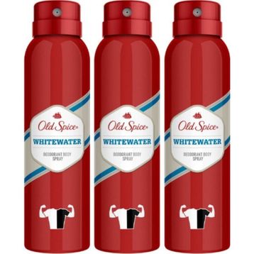 Old Spice Whitewater 3x150 ml Sprey Deodorant