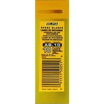 Olfa AB-10 10'lu Maket Bıçağı Yedeği