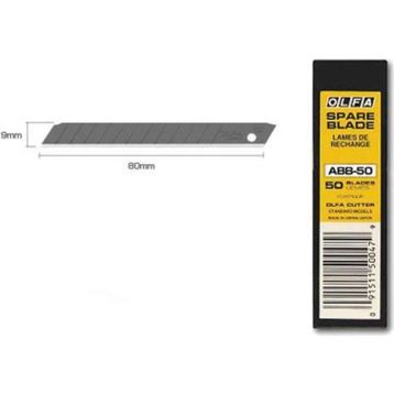 Olfa ABB-50 50'li Dar Maket Bıçağı Yedeği