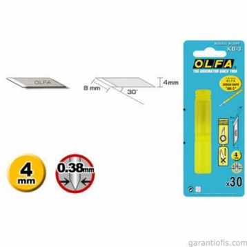 Olfa KB-3 30'lu Maket Bıçağı Yedeği