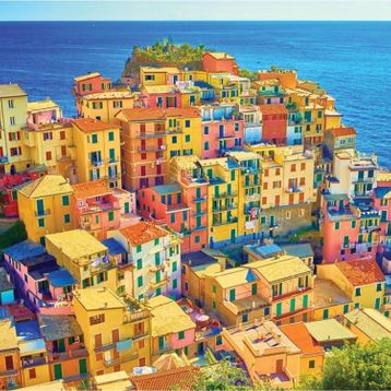 Olimpia 1000 Parça Cinque Terre Ulusal Parkı İtalya Puzzle