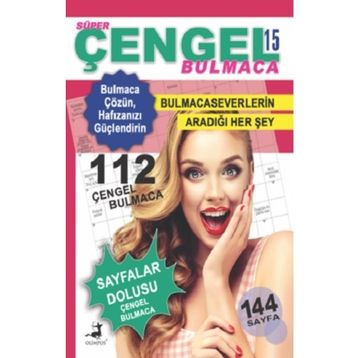 Olimpos Yayınları Süper Çengel Bulmaca- 15