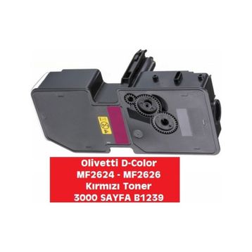 Olivetti B1239 Kırmızı Toner
