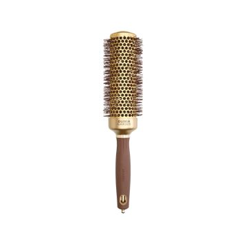 Olivia Garden 45 Expert Blowout Speed Wavy Bristles Gold & Brown Fırça
