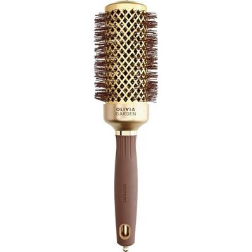 Olivia Garden Altın ve Kahverengi 45 Expert Blowout Shine Wavy Bristles Saç Fırçası