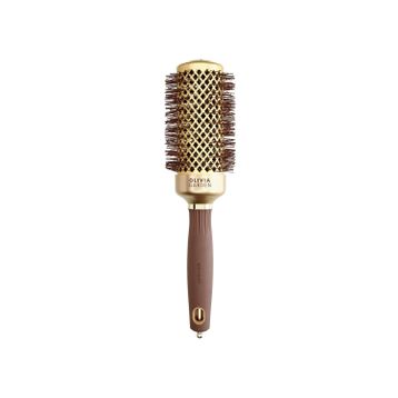 Olivia Garden Altın ve Kahverengi 45 Expert Blowout Shine Wavy Bristles Saç Fırçası