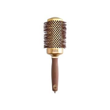 Olivia Garden Altın ve Kahverengi 55 Expert Blowout Shine Wavy Bristles Saç Fırçası
