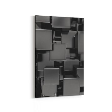 Olla 10058D Abstract 3 Boyut Görsel Dikey 20x30 cm Kanvas Tablo