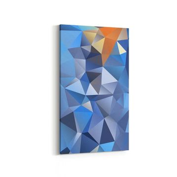 Olla 10060DD Abstract Görsel Dikey Dar 30x60 cm Kanvas Tablo