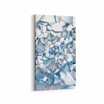 Olla 10083DD Abstract Görsel Dikey Dar 30x60 cm Kanvas Tablo