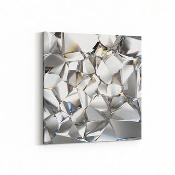 Olla 10086K Abstract Görsel Kare 25x25 cm Kanvas Tablo