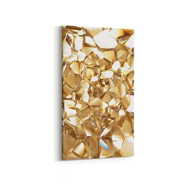 Olla 10089DD Abstract Görsel Dikey Dar 30x60 cm Kanvas Tablo