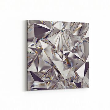 Olla 10091K Abstract Görsel Kare 25x25 cm Kanvas Tablo