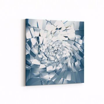 Olla 10092K Abstract Görsel Kare 25x25 cm Kanvas Tablo