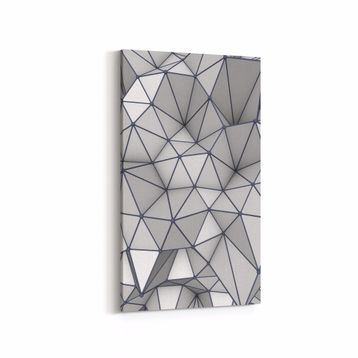 Olla 10163DD Abstract Görsel Dikey Dar 30x60 cm Kanvas Tablo