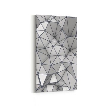 Olla 10163DD Abstract Görsel Dikey Dar 30x60 cm Kanvas Tablo