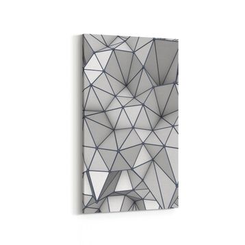 Olla 10163DD Abstract Görsel Dikey Dar 30x60 cm Kanvas Tablo