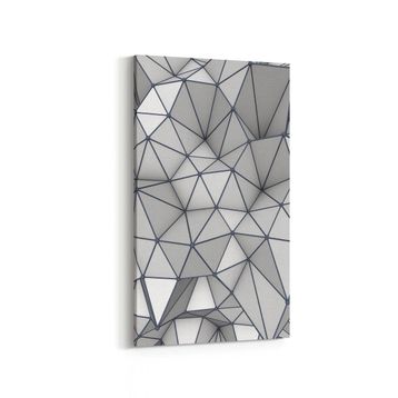 Olla 10163DD Abstract Görsel Dikey Dar 30x60 cm Kanvas Tablo