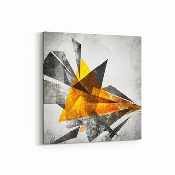 Olla 10294K Abstract Görsel Kare 25x25 cm Kanvas Tablo