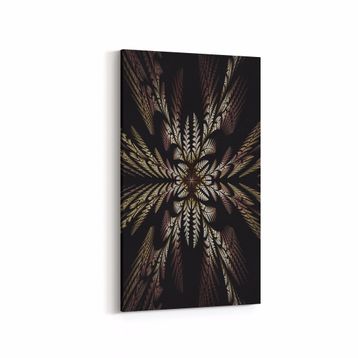 Olla 10310DD Abstract Görsel Dikey Dar 30x60 cm Kanvas Tablo