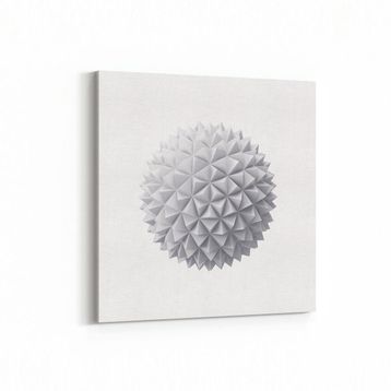 Olla 10345K Abstract Görsel Kare 25x25 cm Kanvas Tablo