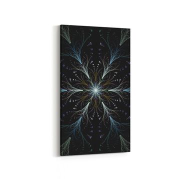 Olla 10383DD Abstract Görsel Dikey Dar 30x60 cm Kanvas Tablo