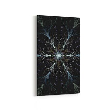 Olla 10383DD Abstract Görsel Dikey Dar 30x60 cm Kanvas Tablo
