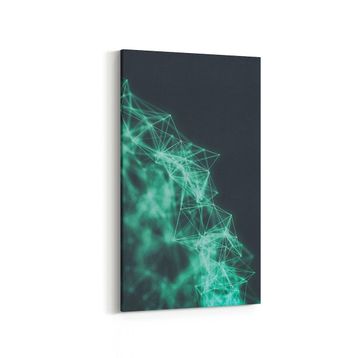 Olla 10412DD Abstract Görsel Dikey Dar 30x60 cm Kanvas Tablo