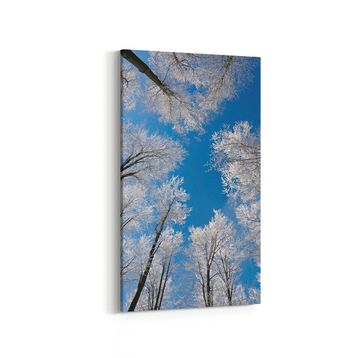 Olla 10529DD Ağaç Görseli Dikey Dar 30x60 cm Kanvas Tablo