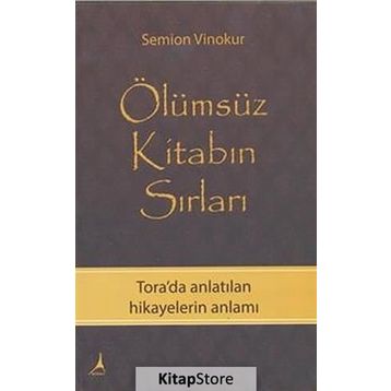 Ölümsüz Kitabın Sırları - Semion Vinokur