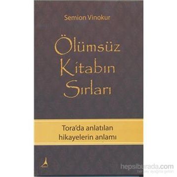 Ölümsüz Kitabın Sırları - Semion Vinokur