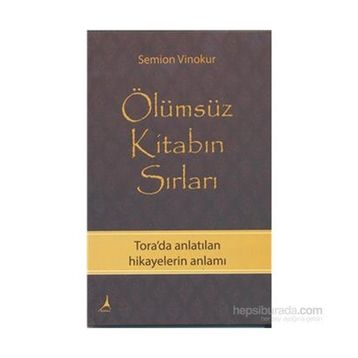 Ölümsüz Kitabın Sırları - Semion Vinokur
