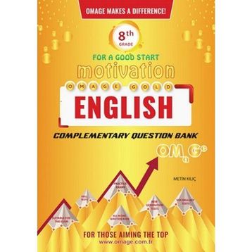 Omage Yayınları 8. Sınıf LGS Gold Englısh Question Bank