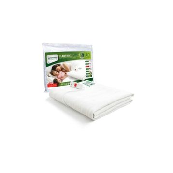 Omak Çift Kişilik Beyaz 120x150 cm Elektrikli Battaniye