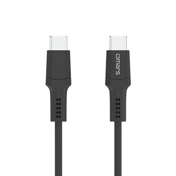 Omars Type-C 3A Hızlı Şarj ve Siyah Data Kablosu