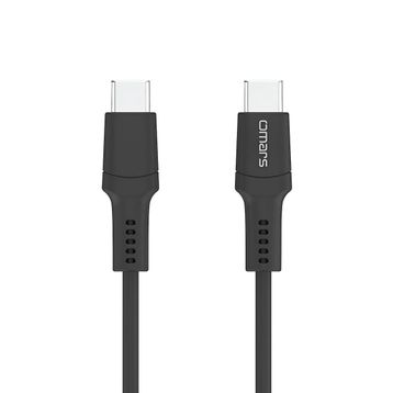 Omars Type-C 3A Hızlı Şarj ve Siyah Data Kablosu