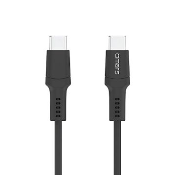 Omars Type-C 3A Hızlı Şarj ve Siyah Data Kablosu