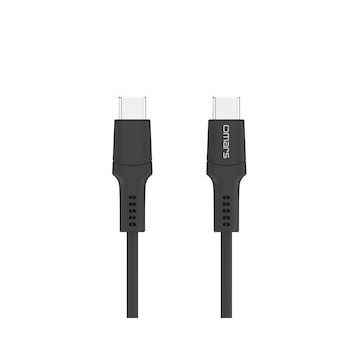 Omars Type-C 3A Hızlı Şarj ve Siyah Data Kablosu
