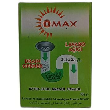 Omax 50 gr Lavabo Açıcı
