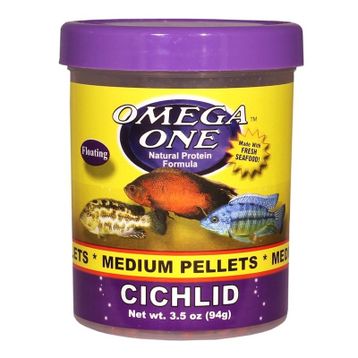 Omega One 490 ml 184 gr Cichlid Medium Pellets Balık Yemi