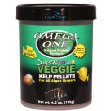 Omega One - Super Color Veggie Kelp Small Pellets 270 ml 119 gr Balık Yemi