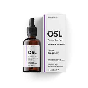 Omega Skin Lab Eye Lighter Göz Çevresi Koyu Halka Karşıtı 30 ml Serum